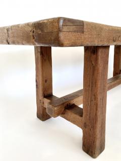 CERAMIC COFFEE TABLE OR BENCH WITH BRUTALIST FRAME ATTR SPANISH ORIGIN - 4827053