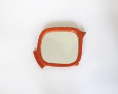 CERAMIC WALL MIRRORS IN THE FORM OF CAT BIRD OR FISH C1960 - 3575745