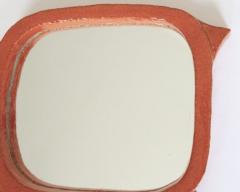 CERAMIC WALL MIRRORS IN THE FORM OF CAT BIRD OR FISH C1960 - 3575748