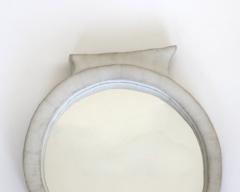 CERAMIC WALL MIRRORS IN THE FORM OF CAT BIRD OR FISH C1960 - 3575754