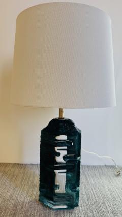 CESAR Baldaccini Cesar Baldaccini Daum Crystal French 1970 Mid Century Table Lamp - 3967931