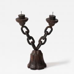 CHAIN LINK CANDLESTICK HOLDER - 4000242