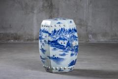 CHINESE BLUE WHITE GARDEN SEAT - 3557237