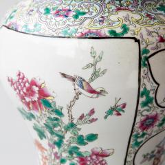 CHINESE FAMILLE ROSE PORCELAIN VASE CONVERTED TO A LAMP - 1269229