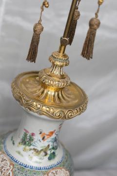 CHINESE FAMILLE VERTE TABLE LAMP - 3023925