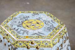 CHINESE POLYCHROME GARDEN STOOL - 3557234