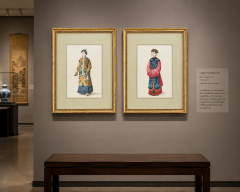 CHINESE SCHOOL 18TH 19TH CENTURY A PAIR OF CHINESE COURT FIGURES  - 4610666