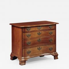CHIPPENDALE BLOCKED END OXBOW CHEST - 1901869