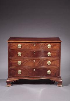 CHIPPENDALE CHEST OF DRAWERS WITH DOUBLE SCROLLED FEET - 4513394