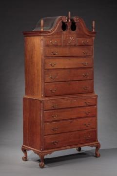 CHIPPENDALE CHEST ON CHEST - 4444933