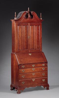 CHIPPENDALE DESK AND BOOKCASE - 4399215