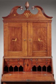 CHIPPENDALE DESK AND BOOKCASE - 4740956