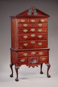 CHIPPENDALE HIGH CHEST OF DRAWERS - 2699536