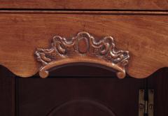 CHIPPENDALE KNEEHOLE DESK WITH BALL AND CLAW FEET AND A CARVED DRAWER - 3632059