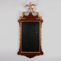 CHIPPENDALE MIRROR WITH CARVED PHOENIX - 1351097