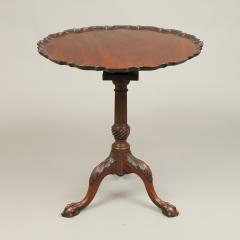 CHIPPENDALE PIE CRUST TEA TABLE - 2636259