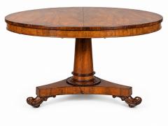 CIRCA 1820 REGENCY ROSEWOOD TILT TOP CENTER TABLE w TRIPOD BASE - 4774584