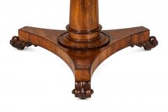 CIRCA 1820 REGENCY ROSEWOOD TILT TOP CENTER TABLE w TRIPOD BASE - 4774586
