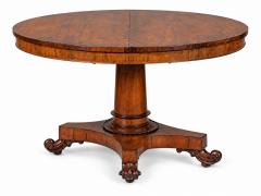 CIRCA 1820 REGENCY ROSEWOOD TILT TOP CENTER TABLE w TRIPOD BASE - 4776340