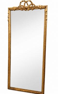 CIRCA 1870 LOUIS XVI STYLE GILT MIRROR - 4711073