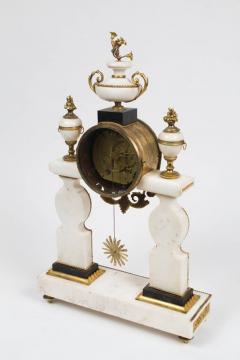 CL 11 Rare Louis XVI Period with Marble Mantel Clock - 259818