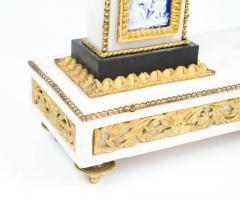 CL 11 Rare Louis XVI Period with Marble Mantel Clock - 259824