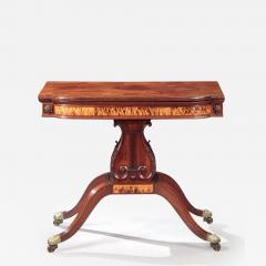 CLASSICAL LYRE BASE CARD TABLE - 3944621