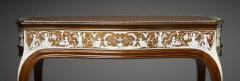 COLLINSON AND LOCKE STAMPED No 3199 MUSEUM PIECE IVORY INLAID TABLE - 3386929