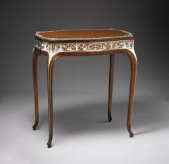 COLLINSON AND LOCKE STAMPED No 3199 MUSEUM PIECE IVORY INLAID TABLE - 3386930
