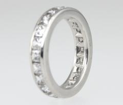 CONTEMPORARY FRENCH CUT DIAMOND BAND - 2711038