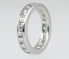 CONTEMPORARY FRENCH CUT DIAMOND BAND - 2711046