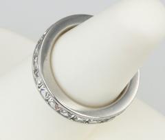 CONTEMPORARY FRENCH CUT DIAMOND BAND - 2711087