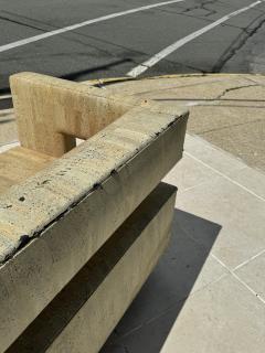 CORK PATTERNED UPHOLSTERY MODERN COUCH - 3729292