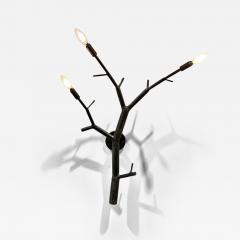 CP Lighting Christopher Poehlmann Antique Bronze finish carved aluminum newGROWTH branch sconce by CP Lighting - 3925457