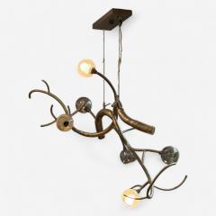 CP Lighting Christopher Poehlmann Christopher Poehlmann Modern Sculptural Branch Chandelier Mirrored Glass - 3954089