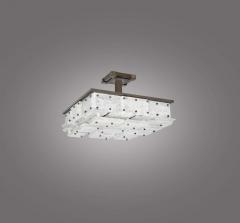 CPS Rock Crystal Semi Flush Mount by Phoenix - 2038628