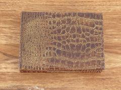 CROCODILE LEATHER CIGAR BOX - 1987008