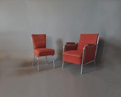 CZECH 1930S TUBULAR CHROME ARMCHAIR - 718443
