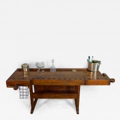 Cabinet Makers Work Bench as Sideboard Serving Table or Bar - 2552851