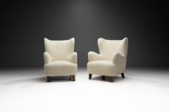 Cabinetmaker Armchairs with Wood Feet Europe first half of the 20th century - 3280765