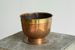 Cachepot or Vase in Patinated Copper Early 20th Century - 4396121
