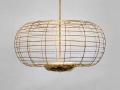 Cage Brass Pendant - 969652