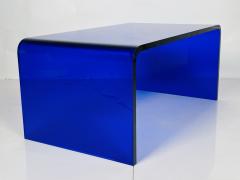 Cain Modern Lucite Coffee Table in Cobalt Blue by Cain Modern USA 2023 - 3159733