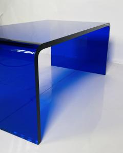 Cain Modern Lucite Coffee Table in Cobalt Blue by Cain Modern USA 2023 - 3159740