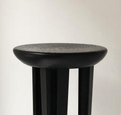 Cal Summers English Contemporary Ebonized Oak Barstool - 4605583