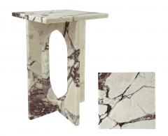 Calacatta Marble Side Table - 4471355