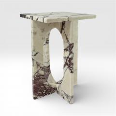Calacatta Marble Side Table - 4475277