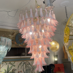 Calas Murano Glass Lamp Pink - 3887133