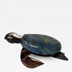 Calcedonia Murano Glass Turtle by Zanetti - 3952277