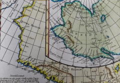 California 18th Century Hand colored Map by de Vaugondy - 2687623